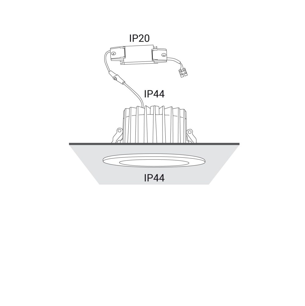CL KEA LED 20W, 4000K WHITE - Слика 10
