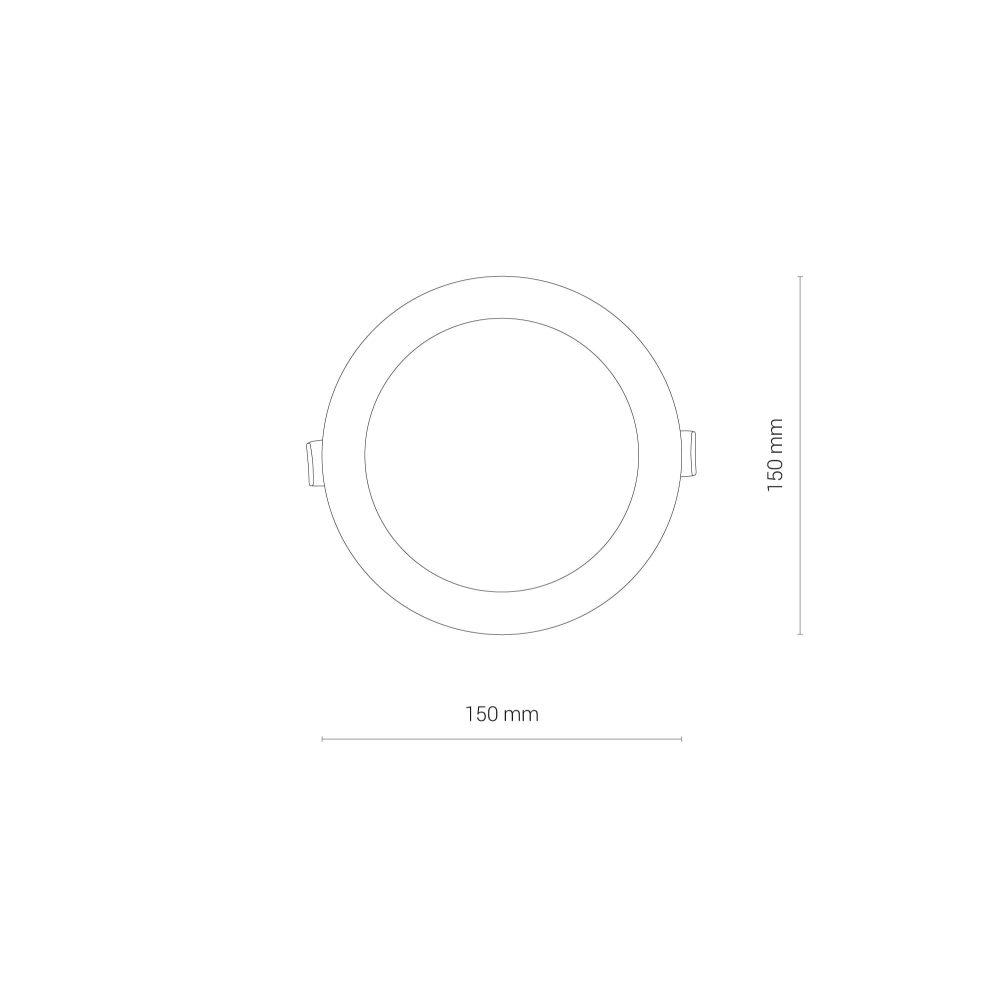 CL KOS LED 10W, 4000K WHITE - Слика 6
