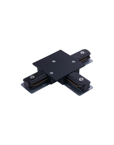 PROFILE RECESSED T-CONNECTOR BLACK