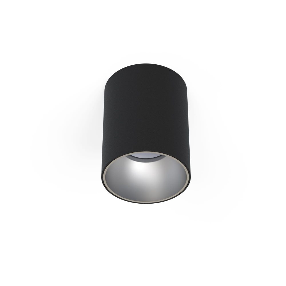 Spot lampa EYE TONE BLACK/SILVER