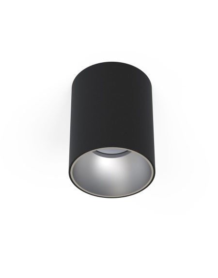 Spot lampa EYE TONE BLACK/SILVER
