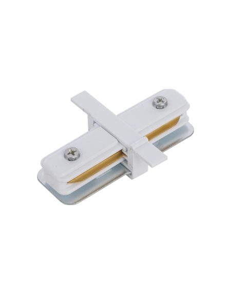 PROFILE RECESSED STRAIGHT CONNECTOR WH