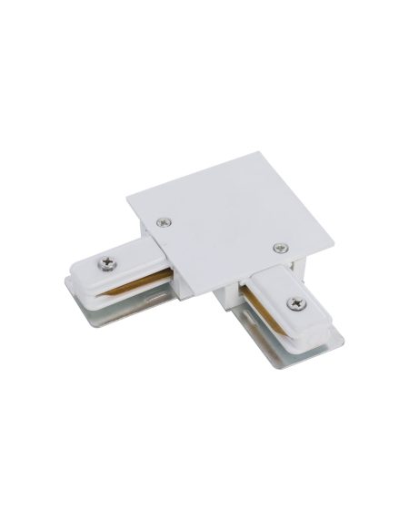 PROFILE RECESSED L-CONNECTOR WHITE