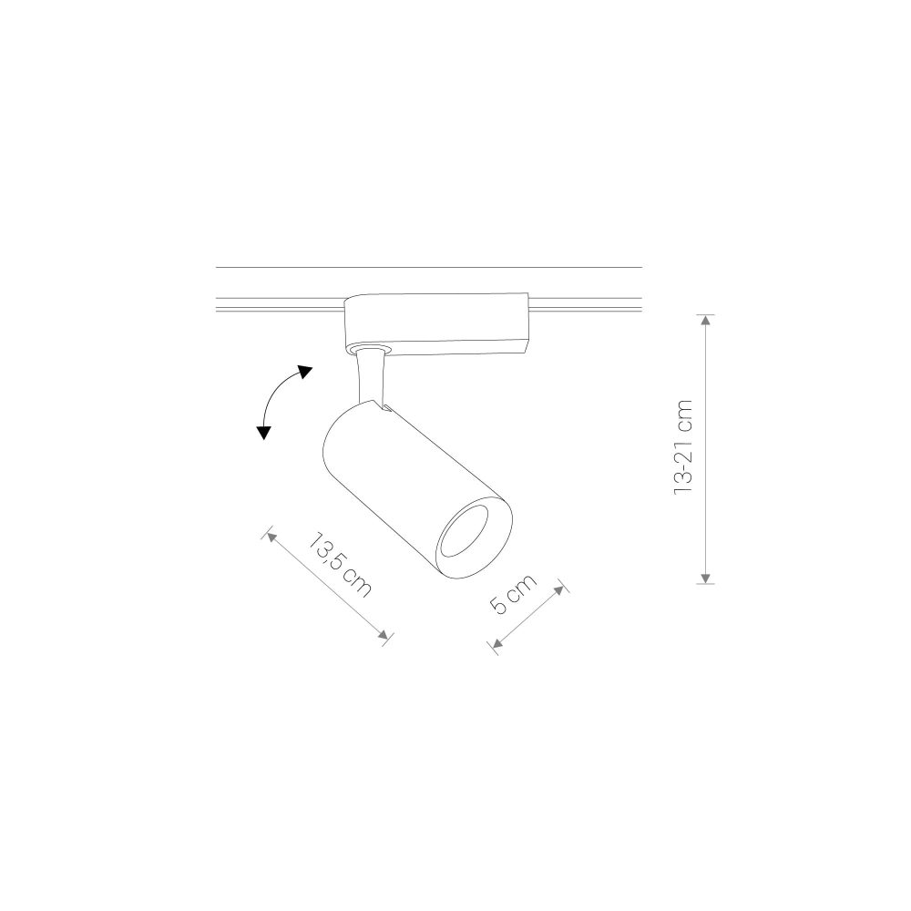 PROFILE IRIS LED WHITE 20W, 4000K - Слика 2
