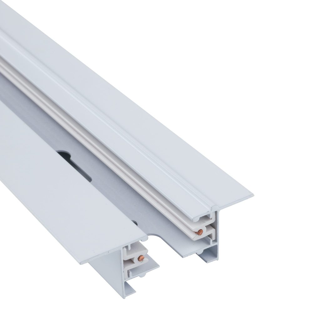 PROFILE RECESSED TRACK WHITE 1 METER