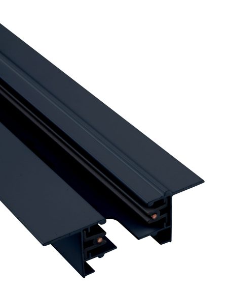 PROFILE RECESSED TRACK BLACK 1 METER