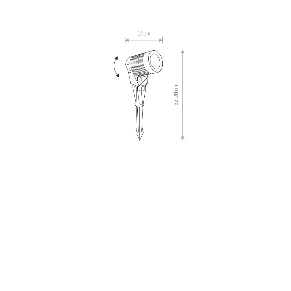 Spot reflektor SPIKE LED M - Слика 2