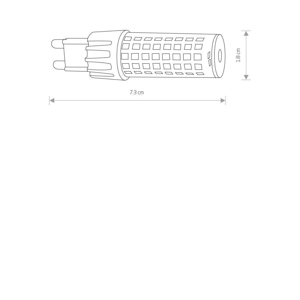 BULB G9 LED 7W 3000K - Слика 2