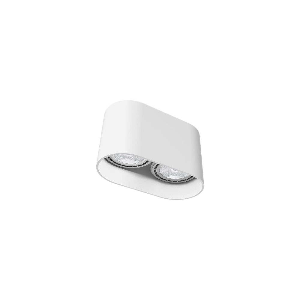 Spot lampe OVAL WHITE