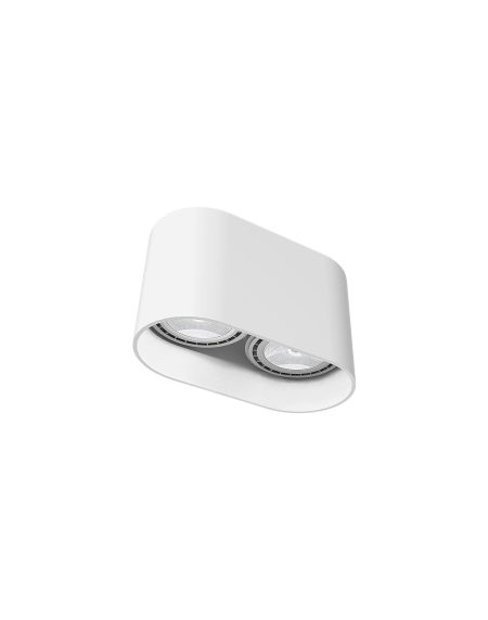Spot lampe OVAL WHITE