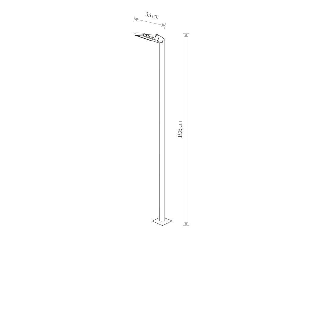 Stubna lampa PATHWAY LED M - Слика 2