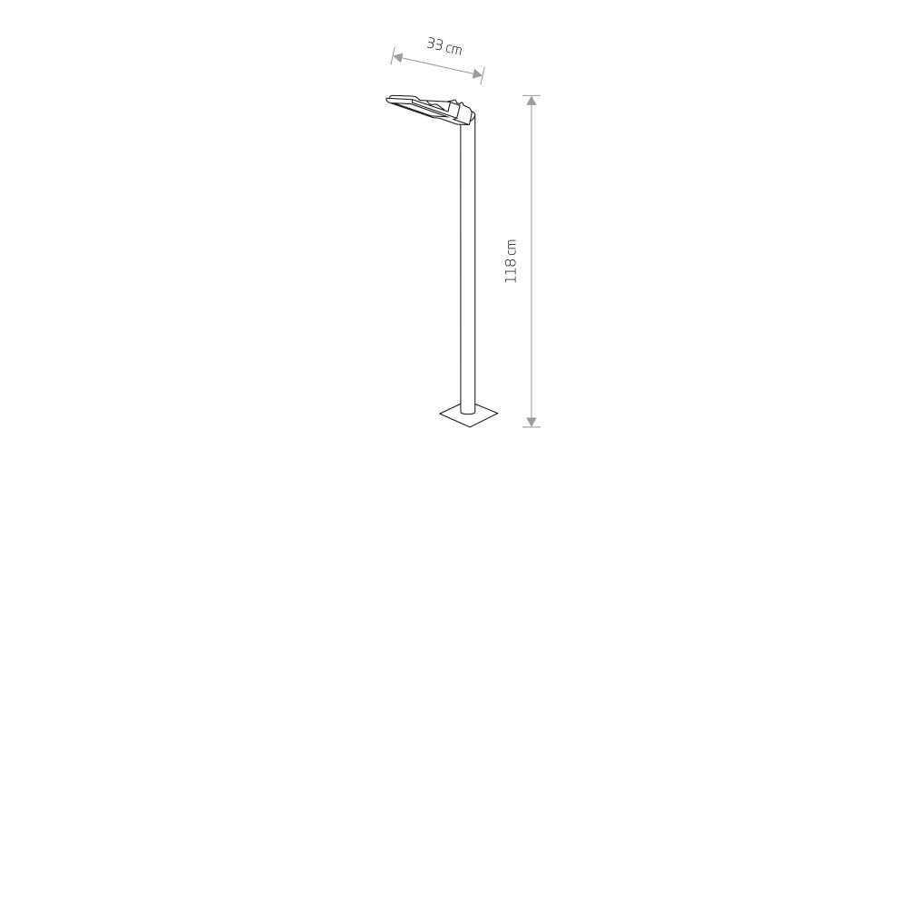 Stubna lampa PATHWAY LED S - Слика 2
