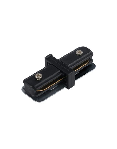 PROFILE STRAIGHT CONNECTOR BLACK