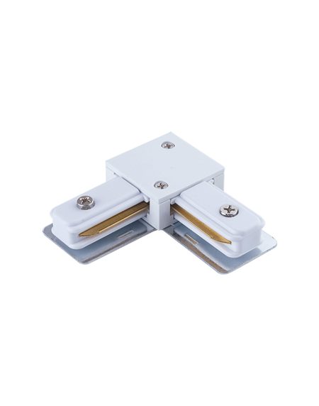 PROFILE L-CONNECTOR WHITE