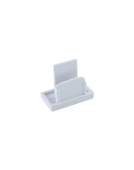 PROFILE DEAD END CAP WHITE