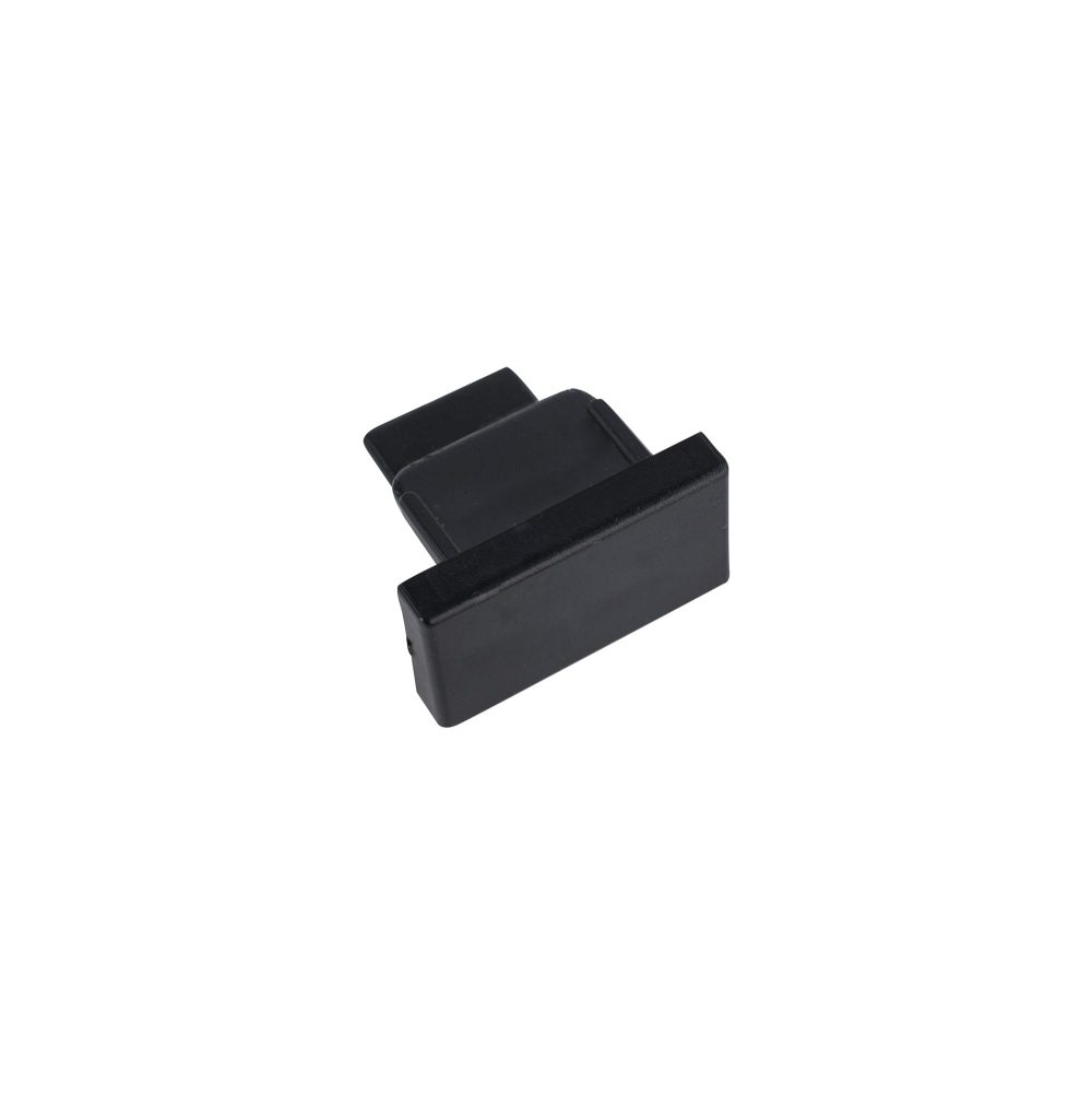 PROFILE DEAD END CAP BLACK