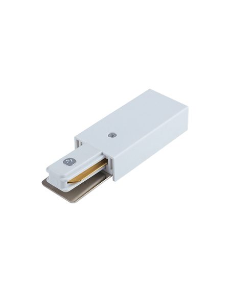 PROFILE POWER END CAP WHITE