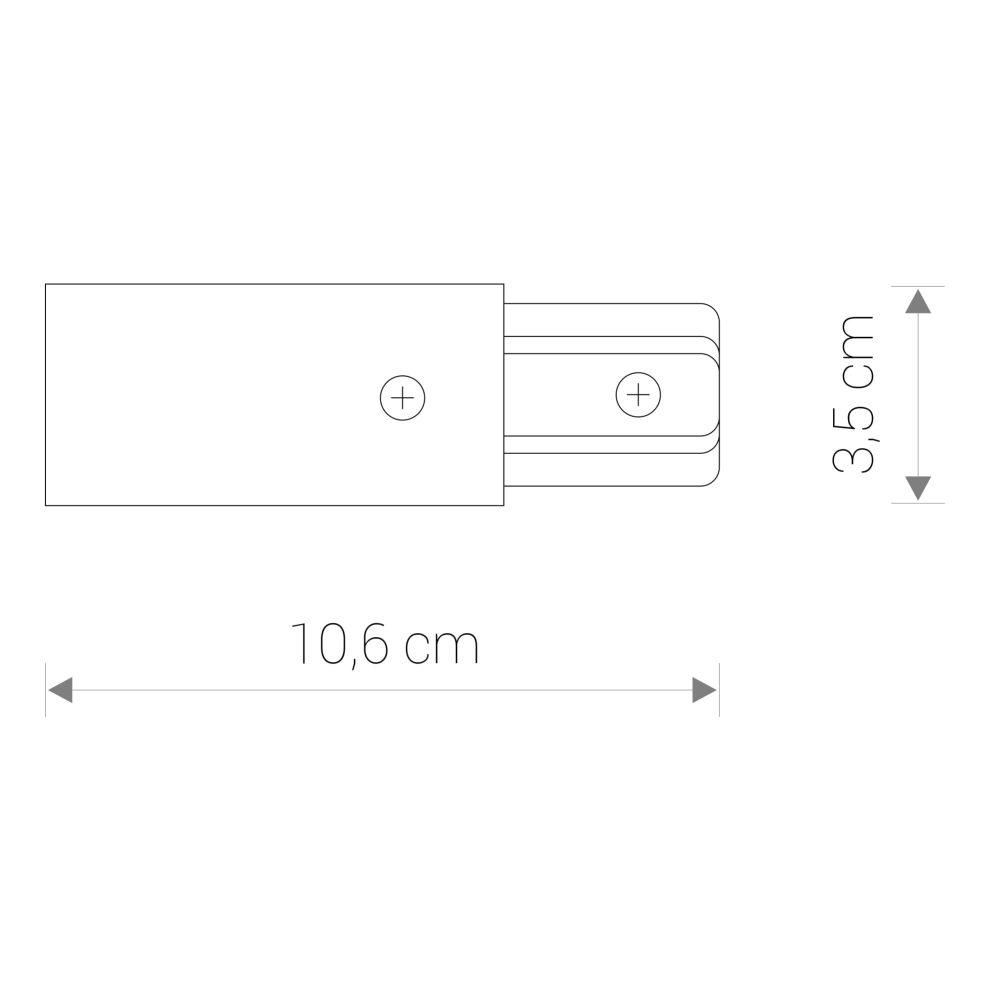 PROFILE POWER END CAP BLACK - Слика 3
