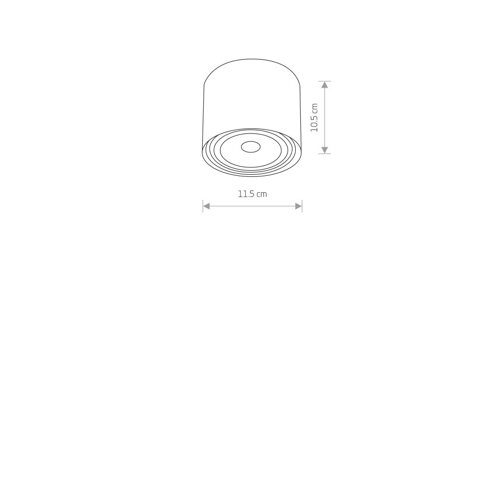Spot lampa BIT GRAPHITE S - Слика 2