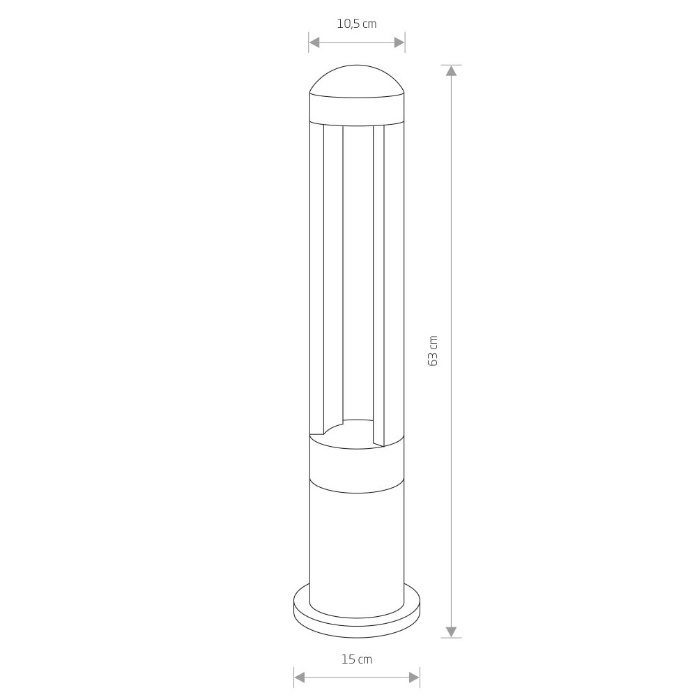 Stubna lampa MONTERREY LED - Слика 2