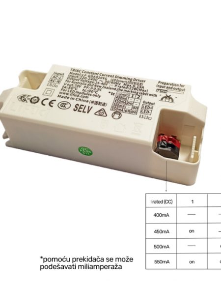 LED NAPAJANJE 20W DIM.TRIAC (118001-5)