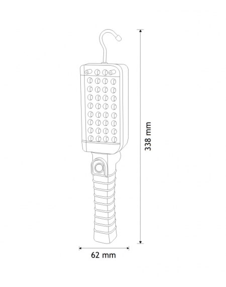 BATERIJSKA LED LAMPA YS-5605A PUNJIVA