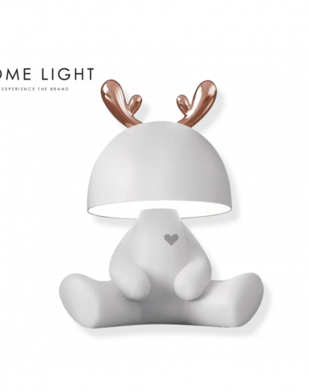 DECIJA STONA LAMPA/BLUETOOTH ZVUCNIK M3301 2W BELI