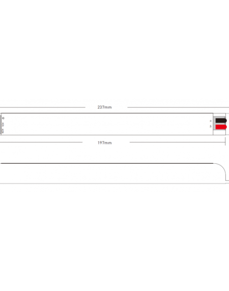 DAWN LED NAPAJANJE SLIM 24V 200W 200WHH-24