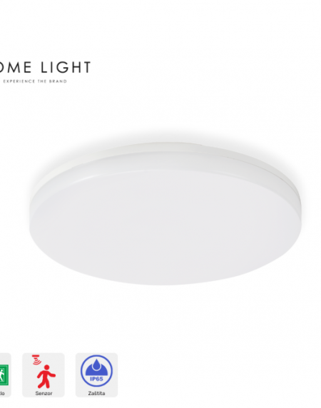 DAWN LED PLAFONJERA CL17 O 18W 4000K SENZOR/PANIK IP65