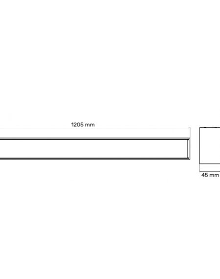 DAWN LED SVETILJKA LT-T-020 33/40/42/45W CCT BELA 1,2 met