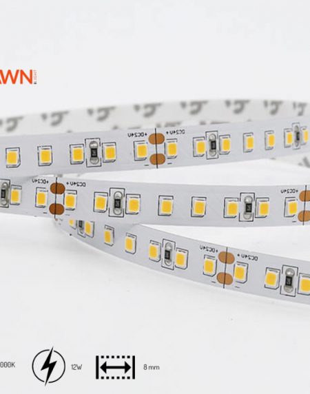 DAWN LED TRAKA HL 2835-120-NW 12V IP20 (5met, 12W/m, 8mm)