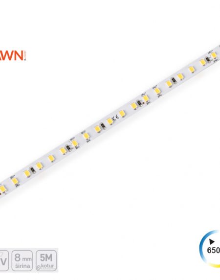 DAWN LED TRAKA HL 2835-120-W 24V IP20 (5met, 12W/m, 8mm)