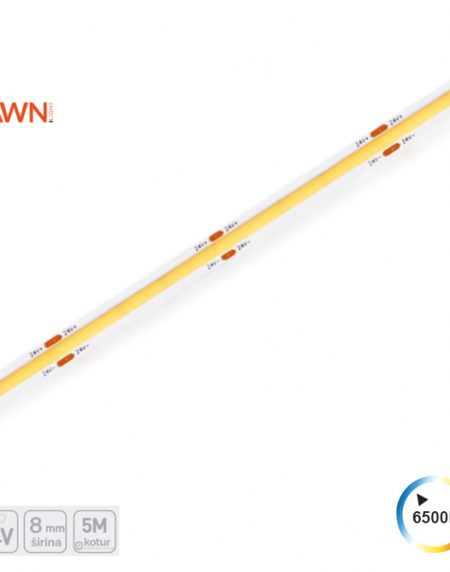 DAWN LED TRAKA HL COB W 24V IP20 (5met, 9.6W/m, 8mm)