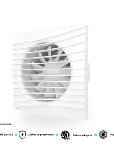 ERA VENTILATOR F100 SILENT 4C MRH