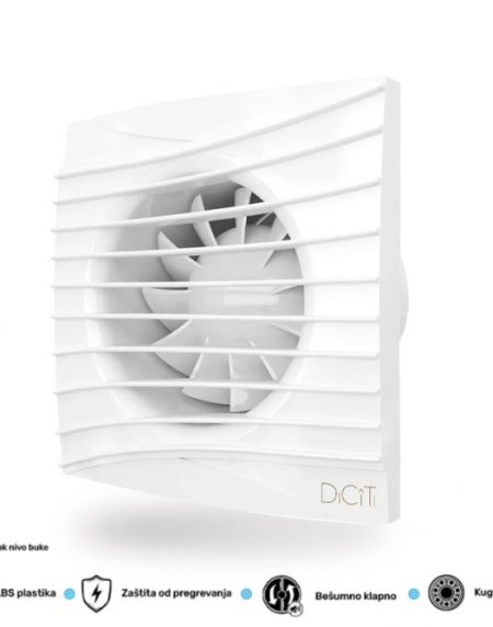 ERA VENTILATOR F100 SILENT 4C TURBO