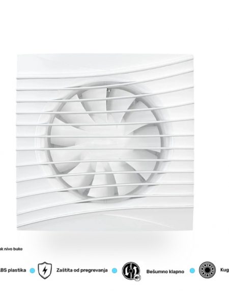 ERA VENTILATOR F125 SILENT 5C TURBO