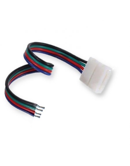 LED KONEKTOR 10mm RGB KABL CL-D0010(5kom)