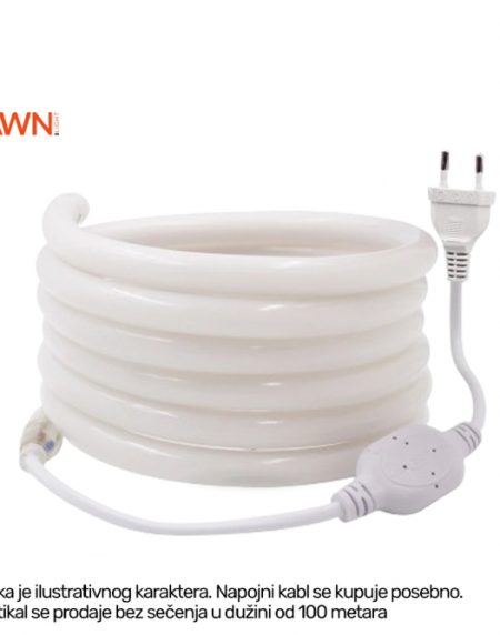LED NEON FLEX KL-2835-120-4000K 220V IP65 (100met,7W/met, o14mm)