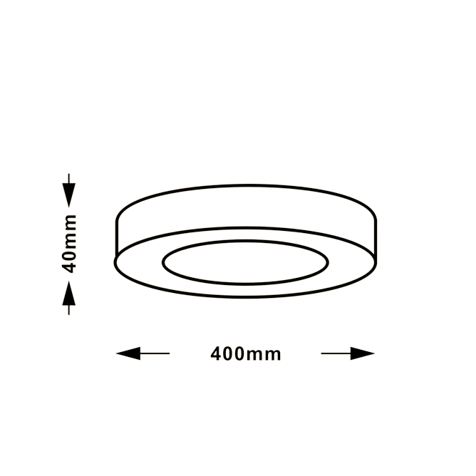 LED PANEL N/Z KNC5-36W 3000/4000/6000K