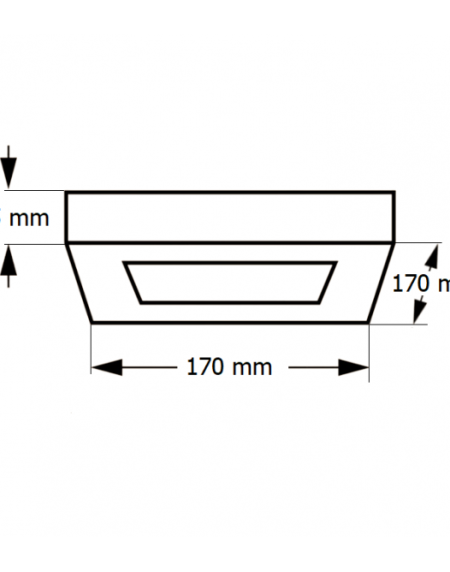LED PANEL N/Z KNS5-12W 6500K