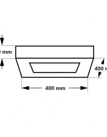 LED PANEL N/Z KNS5-36W 3000/4000/6000K