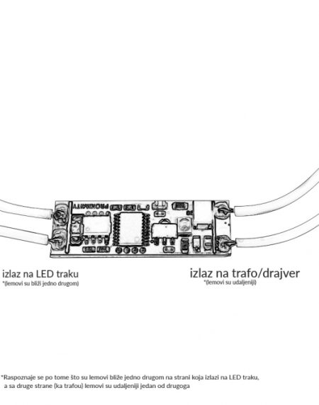 LED PREKIDAC DIMER DP01