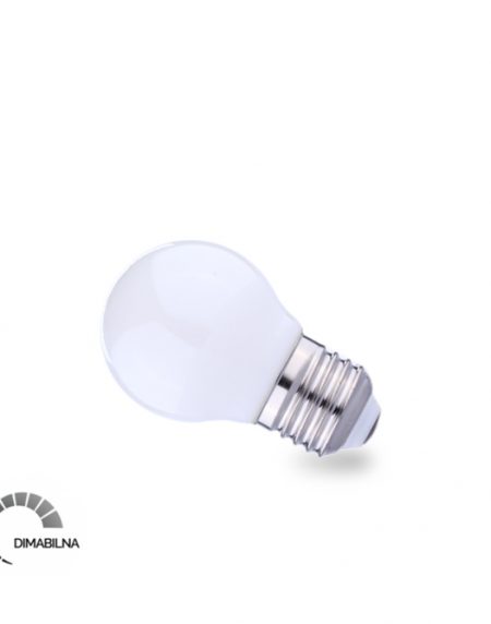 LED SIJALICA FILAMENT DIM G45 5.5W E27 2700K 600lm OPAL
