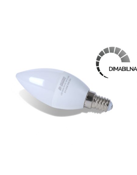 LED SIJALICA  S11 DIM C37 6W E14 6500K