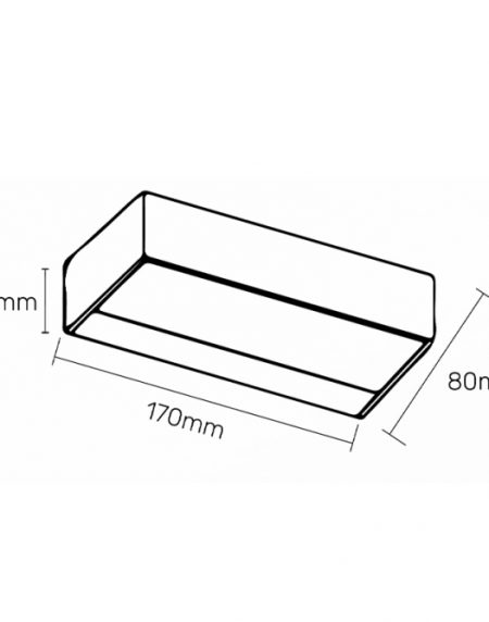 LED SVETILJKA JM-048 9.4W 4000K IP65 SIVA