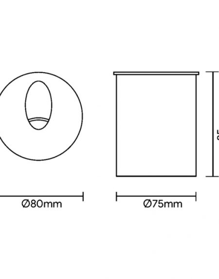 LED SVETILJKA L2830-13 ZIDNA 3.5W 4000K 15° BELA