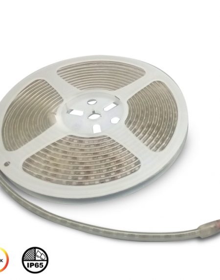 LED TRAKA VT-3528-120-6500K 12V IP65 (5met,8W/met,8mm) 212037
