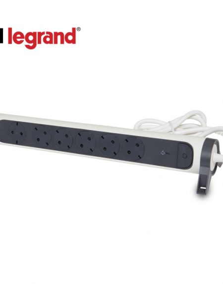 LG 694509 PRODUZNI BLOK SA UPZ 6X2P+E 1.5M (BELA/T.SIVA)