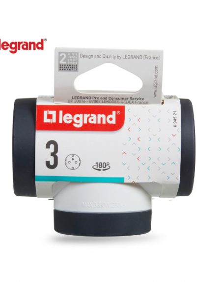 LG 694521 ADAPTER ROTIRAJUCI 3X2P+E (BELA/T.SIVA)
