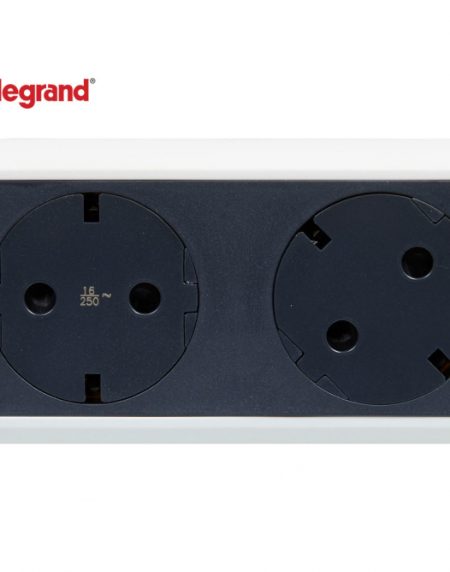 LG 694536 PRODUZNI BLOK 4X2P+E 3M (BELA/T.SIVA)